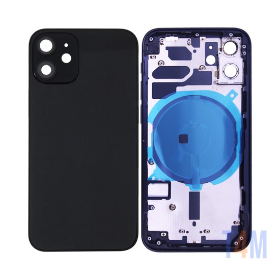 Tapa Trasera+Frame Apple iPhone 12 Mini Negro